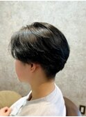 ショートマッシュ/刈り上げ/ツーブロック/丸みショート【横井】