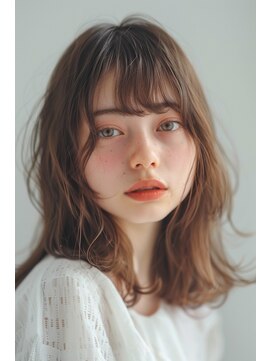 ラナ 新宿(lana) ミディアム/ふんわりカラー/似合わせ/【lana hair新宿】