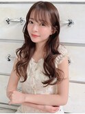 髪質改善縮毛矯正レイヤーカット顔周り前髪韓国ミニウルフ/大宮