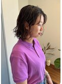 春夏パーマ×ボブ