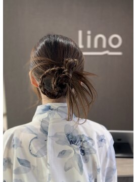 リノ(LINO) ヘアアレンジ