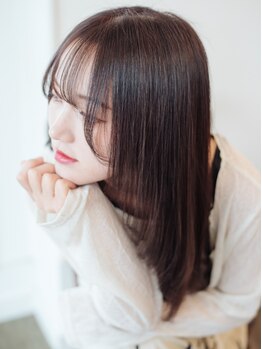 ビューティービースト 前田店(beauty:beast)の写真/[大人気]髪質改善トリートメントで、髪の内側から補修し、手触りの良さ、艶感と滑らかな指通りを叶えます♪