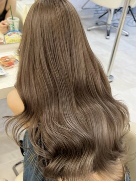 アイトーキョーエス 渋谷(AI TOKYO S) ブリーチなしダブルカラーヘーゼルベージュブリーチなしカラー