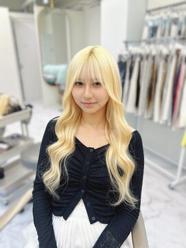 ガルボヘアー 心斎橋店(garbohair) 心斎橋プルエクステシールエクステ専門店でもブリーチカラー