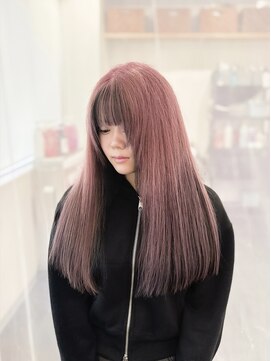 カラ ヘアーサロン(Kala Hair Salon) ピンク/ブラック/インナーカラー/ケアブリーチ
