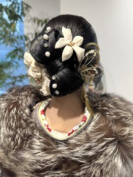 ケファ(Kepa) 振袖ヘア リボンアップ