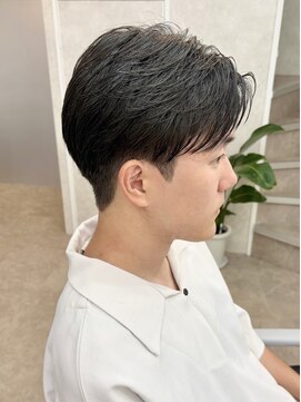 シエテ 津田沼(Siete) MEN’S HAIR/サーフカール/刈り上げセンターパート/津田沼