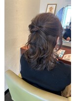 シュブデザイン クレイル 黒磯店 ヘアアレンジ
