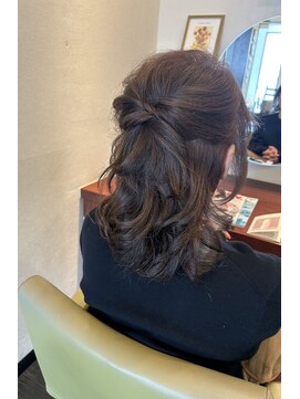 シュブデザイン クレイル 黒磯店 ヘアアレンジ