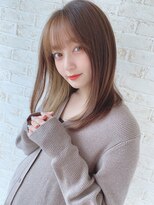 アミ 名古屋栄(amie)&nbsp;［KAZUKI］髪質改善ストレート×インナーカラー　20代30代◎