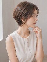 サンタフェ 日進岩崎台店(Santa'Fe)&nbsp;脱白髪染め/白髪ぼかしカラー/大人ボブ/ハンサムショート/6