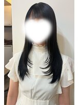 ジュール 池袋(Joule)&nbsp;ブルーブラック×レイヤーカット