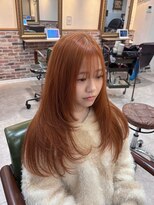 アンドティグルトウキョウ 池袋(&.TIGRE TOKYO)&nbsp;艶カラー/抜け感ロング
