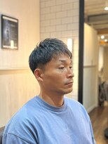 ジェントル(GENTLE)&nbsp;清潔感と毛流れが映えるナチュラル刈り上げショート