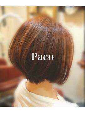 ヘアーズファクトリー パコ(Hair's factory Paco) アプリコット カラー
