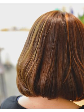 ポタム 東中野(potamu) ブリーチなしハイライト