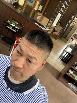 インプレス ちとせモール店(impres) 坊主じゃないよ、ショートだよ♪♪