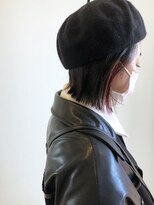 ノイン(noine)&nbsp;大人インナーカラーピンク/ボブ