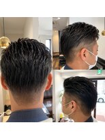 バンズヘアーファミリー(Ban.s Hair Family) サイドバックツーブロック(バリカン4ミリ)