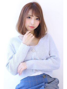 オーロ 宝塚店(ORO) 20代30代40代50代ショコラベージュボブルフカールベビーバング