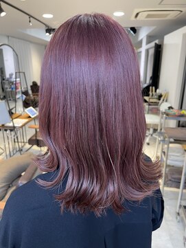 リコ ヘアアンドリラクゼーション 名駅店(LICO HAIR&RELAXATION) ピンクベージュカラー 名古屋駅/名駅