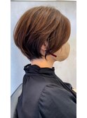 大人の丸みショート