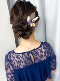 【池袋駅西口・ヘアセット】シニヨン