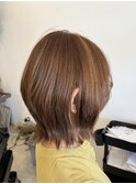 20代30代大人可愛い★小顔ショートカット前下がりネオウルフ