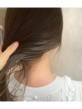 アイディール(:ideal) お仕事で派手にできない方☆結んで可愛いシークレットハイライト