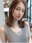 20代30代/チョコレートカラー/レイヤー/前髪/プリカール