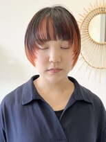 ミュール(mule)&nbsp;マッシュショート/ブラッドオレンジ