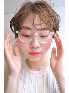 ラレイ ハラジュク(Lalei harajuku) マッシュショート×ニュアンスパーマ/ショートパーマ