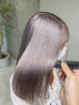 コル(col.) ハイトーン/ホワイト/ミルクティーベージュ/ブリーチ