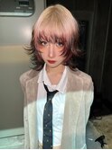 姫カット中性ウルフカットボブウルフショートウルフ姫ウルフ