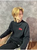 センターパート×ウルフ