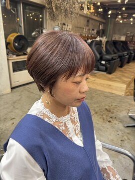 ウィークエンド(WEEKEND) 白髪ぼかしブリーチなしダブルカラーカットトリートメント15400