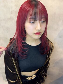 スタンス(STANCE) レイヤーカット×デザインカラー