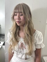 レコ 渋谷(LECO)&nbsp;ホワイトブロンドハイトーンカラー