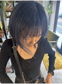 【くすみブルー】【ブルー×シルバーmix】