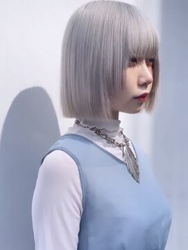 シェーン 仙台駅広瀬通店(schon) ホワイトカラー/デザインカラー/夏/ブリーチ/ハイトーン