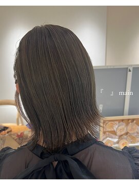 メイン(『　　』main) オリーブグレージュ