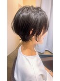 大人の黒髪ボブ・黒髪ショートボブ・おしゃれボブ・神戸ボブ