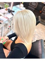 ブレンド 渋谷(BLend)&nbsp;前髪アンブレラカラーこなれミディイメチェンウェーブパーマ