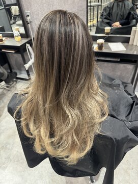 インク(ink) バレイヤージュカラー