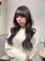 ゼストソエル(ZEST soell)&nbsp;ラベンダーカラー/ブリーチなしカラー/顔まわりカット/立川