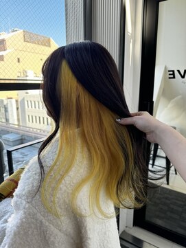 アライブ キチジョウジ(ALIVE Kichijoji) ワンポイントでお洒落なインナーカラー！