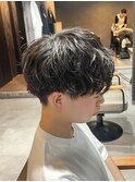 緩めシャドウパーマ [柏/メンズサロン/メンズパーマ]