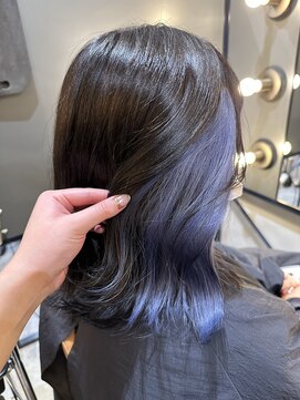 ユニック ウメダ(unique UMEDA) インナー/ポイントカラー/ブルー/梅田/10代/20代