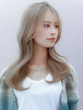 ヘアアンドスパ モーブ 世田谷(hair&SPA Mauve) ホワイトグレージュ／ミニウルフ／デジタルパーマ【世田谷】