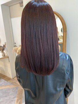 アンド ラ ブランシュ(&.La Blanche) チェリーブラウン/ホワイトグレージュ/美髪/髪質改善